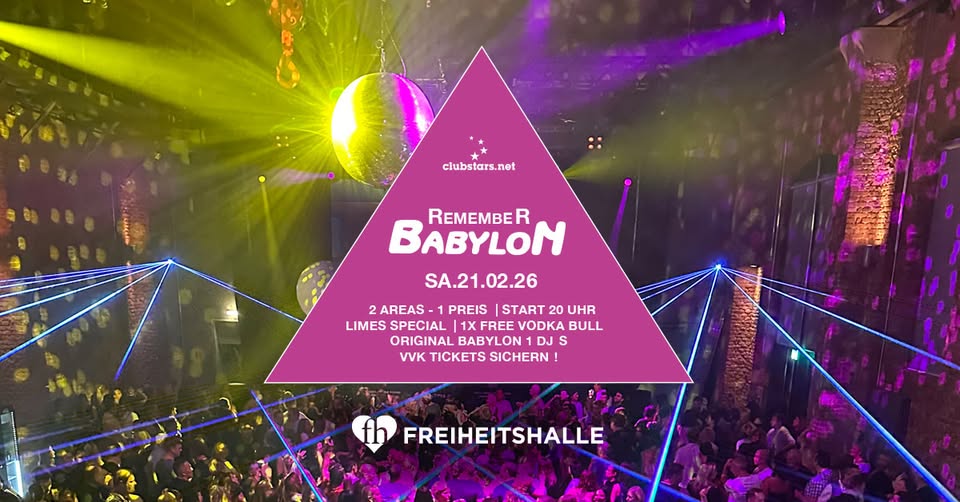 30 Jahre Babylon in der Freiheitshalle München